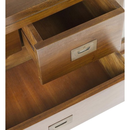 Mueble tv flamingo 3 cajones 1 puerta corredera - 115 x 40 x 50h