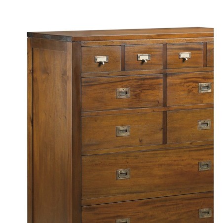 Cómoda flamingo 10 cajones - 100 x 45 x 110h