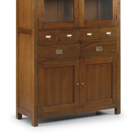 Vitrina flamingo 4+2 cajones 4 puertas - 105 x 40 x 200h