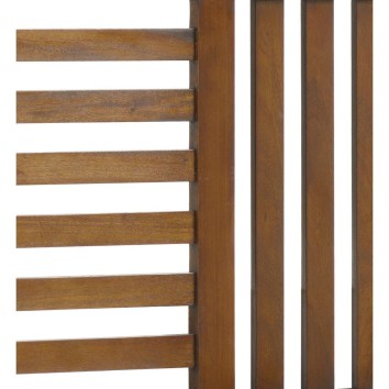 Cabecero flamingo barrotes horizontales verticales - 165 x 135h 2