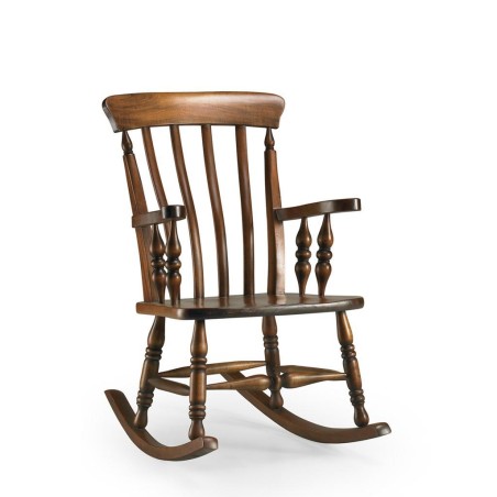 Sillón balancín vintage honey - 60 x 85 x 100h