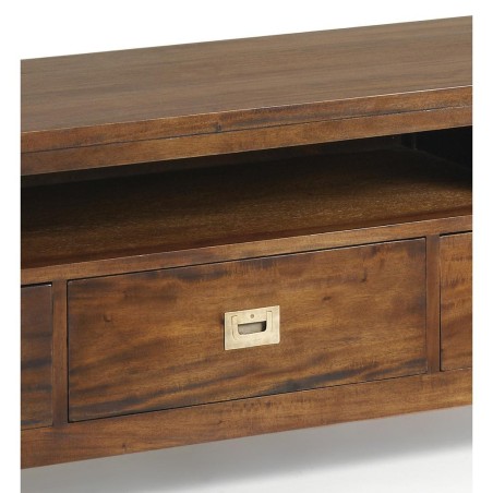 Mueble tv flamingo 7 cajones 1 hueco - 160 x 40 x 47h