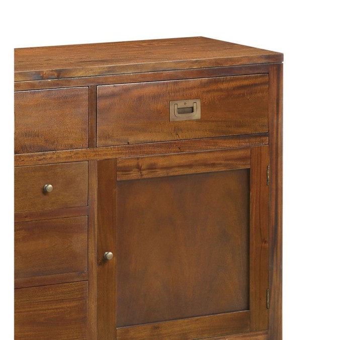 Bufet flamingo 7 cajones 2 puertas - 170 x 40 x 85h