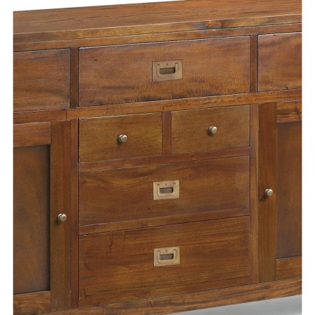 Bufet flamingo 7 cajones 2 puertas - 170 x 40 x 85h