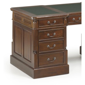 Escritorio vintage panter 6 cajones 1 puerta - 160 x 80 x 80h 2