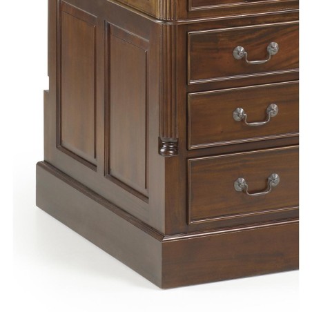 Escritorio vintage panter 6 cajones 1 puerta - 160 x 80 x 80h