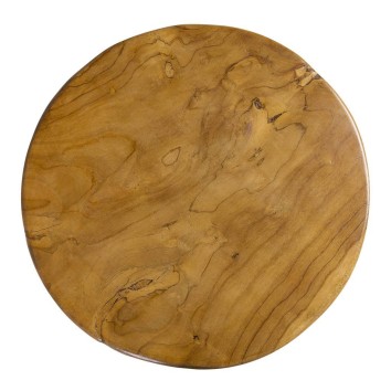 Mesita redonda teka - 30 x 30 x 45h 2