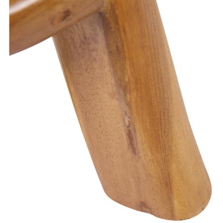 Mesita redonda teka - 30 x 30 x 45h