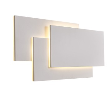 Aplique LED 36W 3000K serie TAHITI XL Blanco - 40x6.2x19h