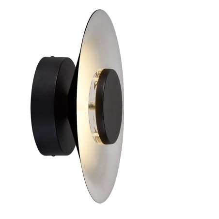 Aplique LED 8W 3000K serie ORION Negro - 25x8.6h