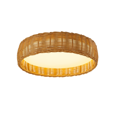 Plafón LED 24W 2700K/4000K/5000K serie KILIMANJARO CEILING Ratan - 37.5x9.5h