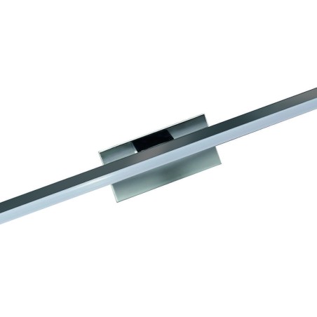 Aplique LED 12W 4000K IP44 serie MORNE Crome - 45x6x14h