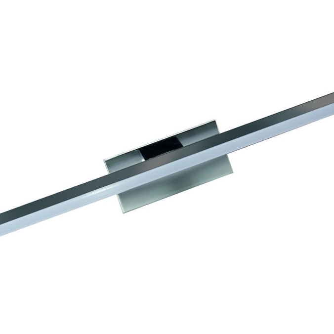 Aplique LED 16W 4000K IP44 serie MORNE Crome - 60x6x14h Aplique LED 16W 4000K IP44 serie MORNE Crome - 60x6x14h