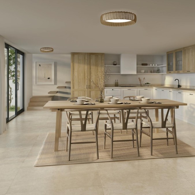 Plafón LED 50W 2700K/4000K/5000K serie KILIMANJARO CEILING Ratan - 54.5x11.5h