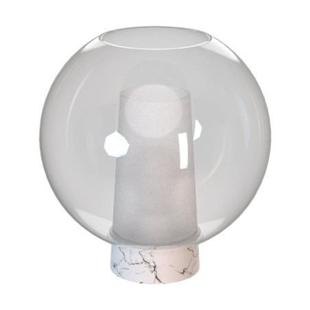 Sobremesa  serie NORA ORO/BLANCO Blanco - 25x26h