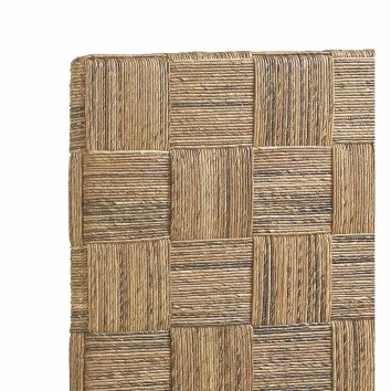 Cabecero rattan cuerda cuadros - 165 x 145h 2