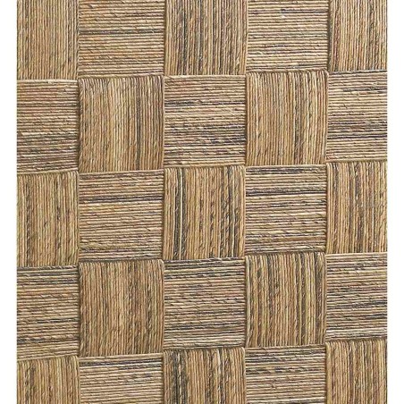 Cabecero rattan cuerda cuadros - 165 x 145h