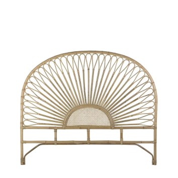 Cabecero rattan rejilla - 160 x 135h