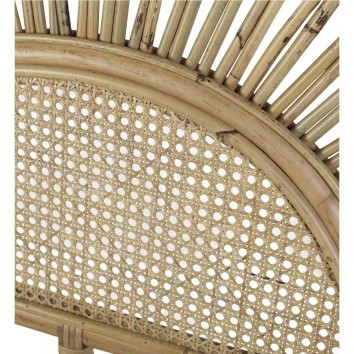 Cabecero rattan rejilla - 160 x 135h 2