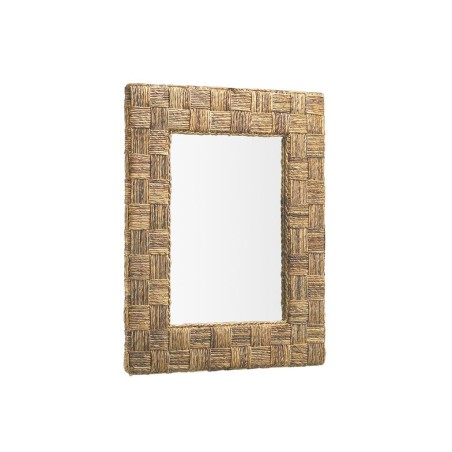Espejo rattan cuerda cuadros - 80 x 100h