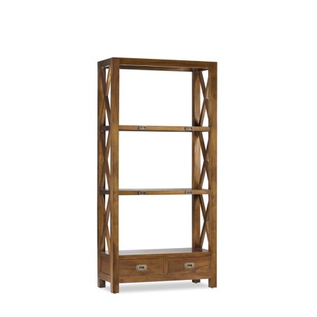 Librería star 2 cajones 3 huecos - 80 x 35 x 150h