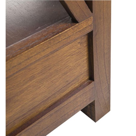 Librería star 2 cajones 3 huecos - 80 x 35 x 150h