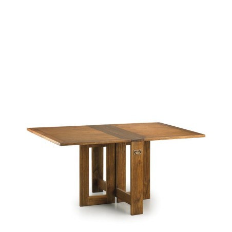 Mesa comedor star plegable 2 alas - 165 x 90 x 78 (19 x 90 x 78 plegada)h