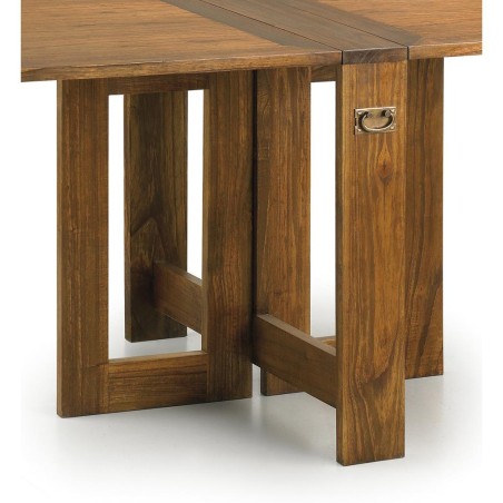 Mesa comedor star plegable 2 alas - 165 x 90 x 78 (19 x 90 x 78 plegada)h