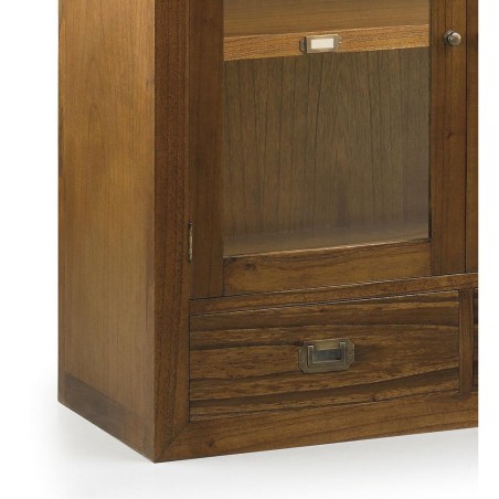 Vitrina star combi 2 cajones 2 puertas - 90 x 35 x 90h