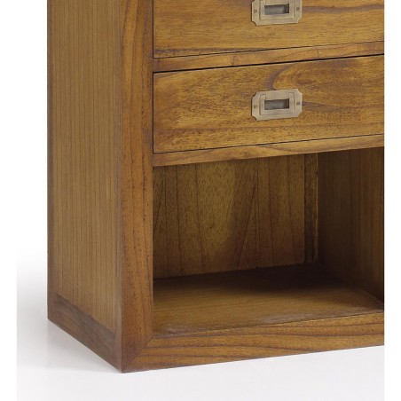 Vitrina star combi derecha 2 cajones 1 puerta - 90 x 35 x 90h