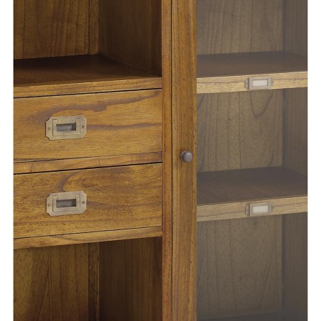 Vitrina star combi derecha 2 cajones 1 puerta - 90 x 35 x 90h