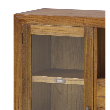 Vitrina star combi izquierda 2 cajones 1 puerta - 90 x 35 x 90h