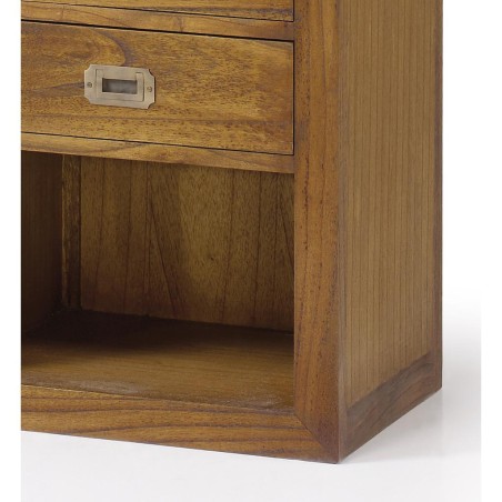 Vitrina star combi izquierda 2 cajones 1 puerta - 90 x 35 x 90h