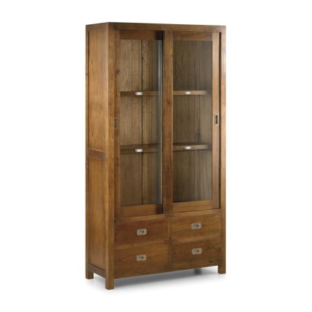 Vitrina star 4 cajones 2 puertas correderas - 100 x 40 x 190h