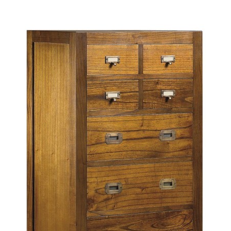 Cómoda alta star 4+4 cajones - 60 x 40 x 130h