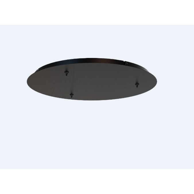 Floron de techo 3L serie ELSA Negro - 52x3h