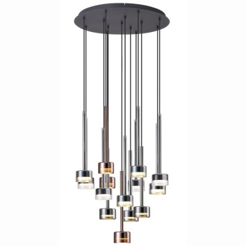 Colgante 14 Luces serie TONIC Multicolor - 60x200h