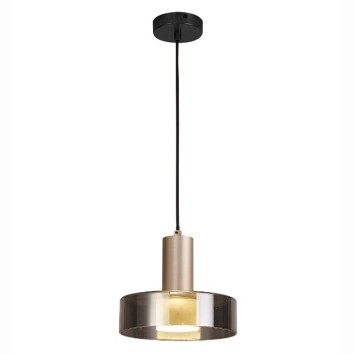 Lámpara GU10 serie GIN Oro/Negro - 22x150h