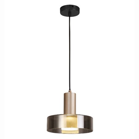 Lámpara GU10 serie GIN Oro/Negro - 22x150h