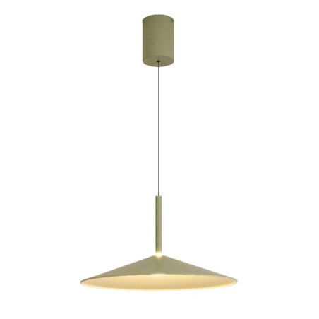 Colgante 1 Luz serie CALICE Verde - 48x200h