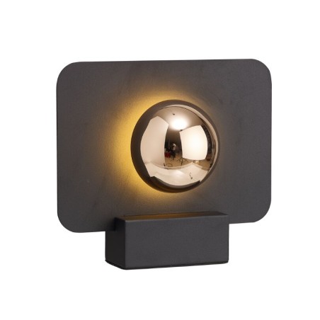 Sobremesa  serie ALBA Negro - 25x7.6x25h