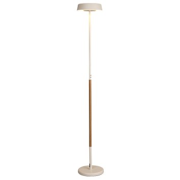 Pie De Salón  serie NOA II Blanco/Madera - 28x180h