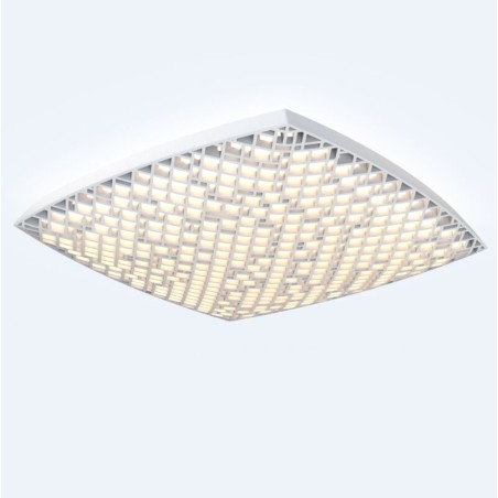 Plafón LED 80W Dimable serie URBAN Blanco - 51x51x9.1h