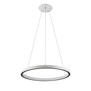 Colgante LED 40+15W serie RIUMAR Blanco - 62.8x100-210h