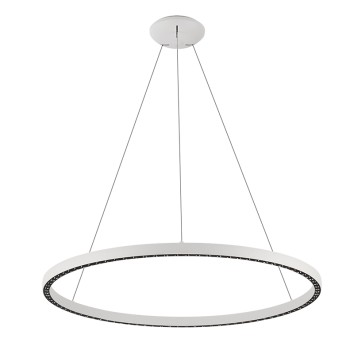 Colgante LED 60+20W serie RIUMAR Blanco - 92.8x100-210h