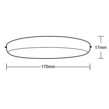 Empotrable LED  serie ALGARVE Blanco - 16.9x1.7h 2