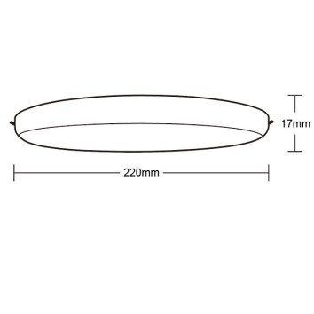 Empotrable LED  serie ALGARVE Blanco - 22.2x1.7h 2
