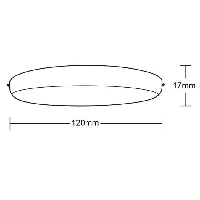 Empotrable LED  serie ALGARVE Blanco - 12x1.7h