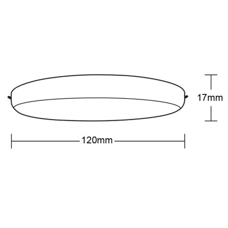 Empotrable LED  serie ALGARVE Blanco - 12x1.7h