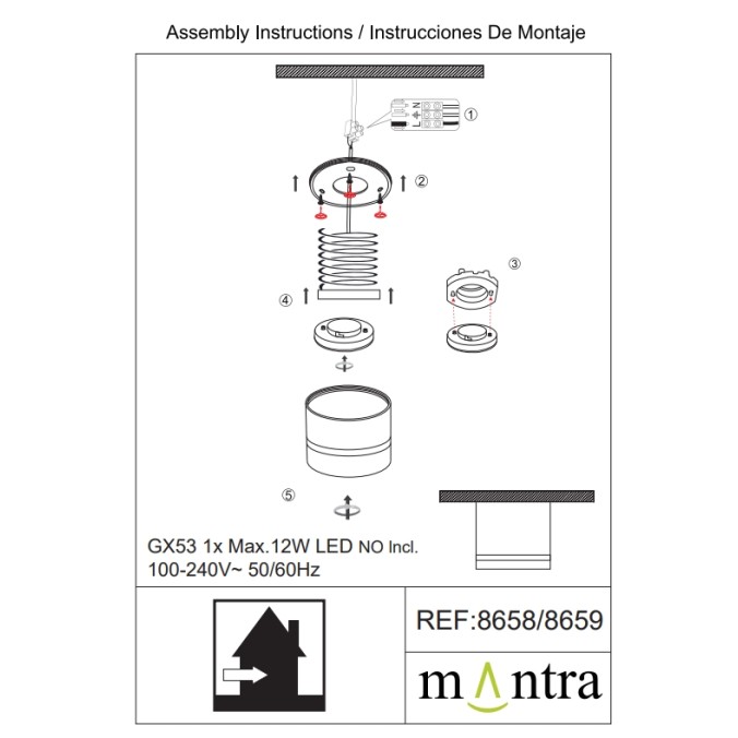 Superficie serie SPLIT Blanco - 8.4x8h